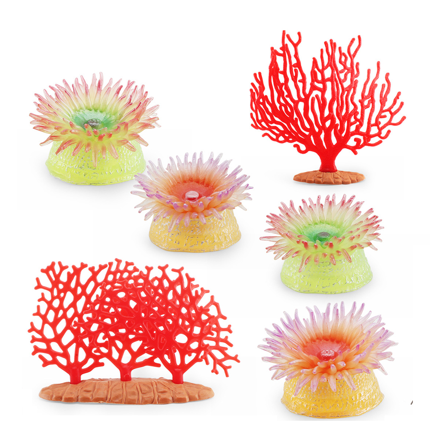 Kids Education Things - Realistic Coral Sea Anemones Sea Life