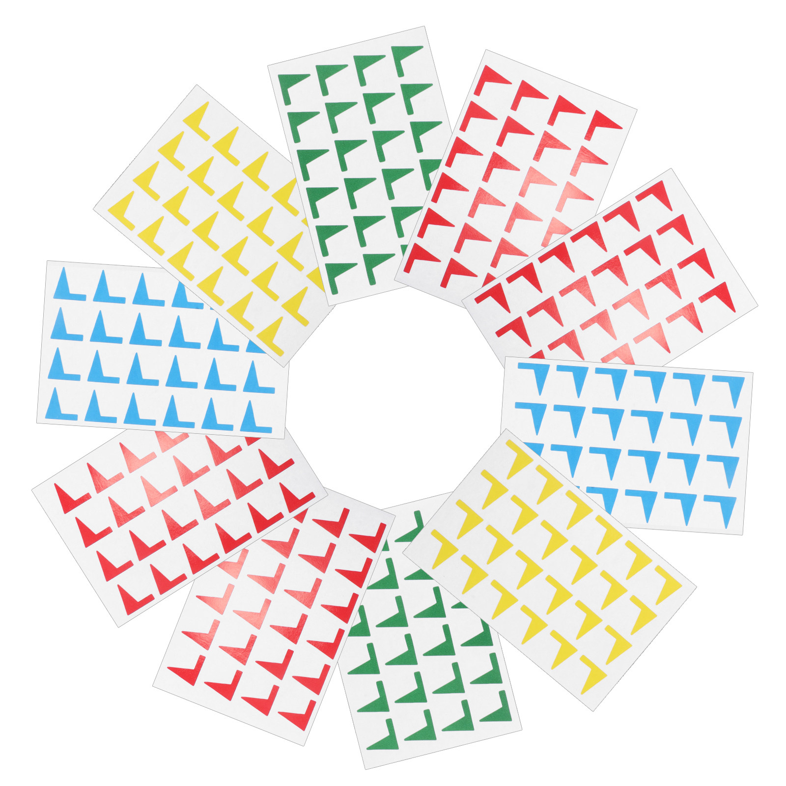 Kids Education Planner - 1Pack Small Flag Stickers Map Markers