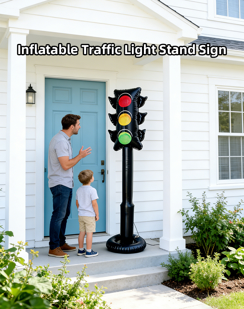 Kids Early Education Photos - Inflatable Traffic Light Early Education Toy