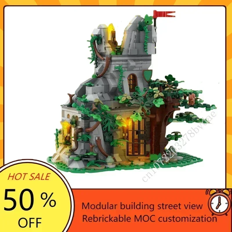 Kids Education Things - 849PCS Forest Outpost Modular MOC Creative