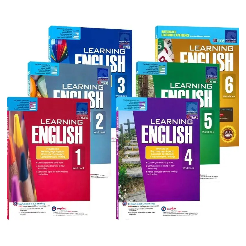 Kids Education In Singapore - 1 book Sap Education 1- 6