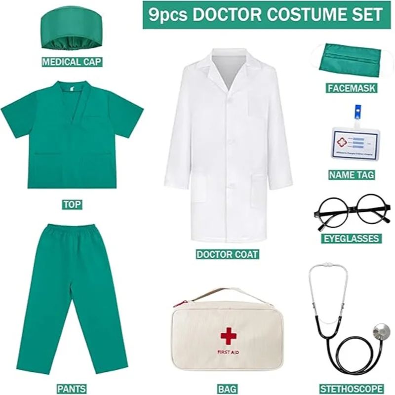 Kids Top+Pants+Coat+Accessorie - Kids Doctor Education recensie en prijs