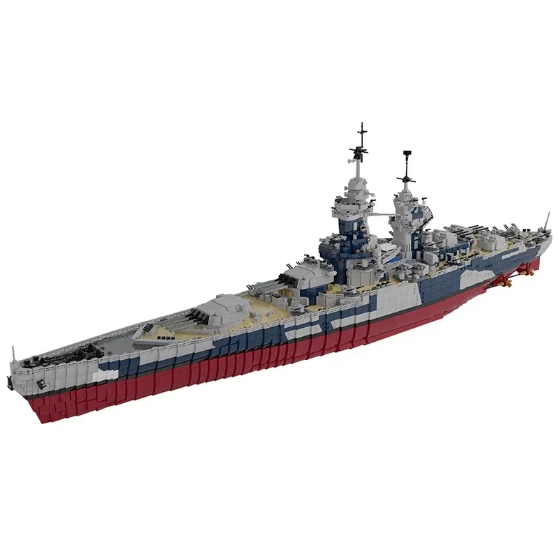 MOC French Richelieu Battleshi - Puzzle Map World recensie en prijs