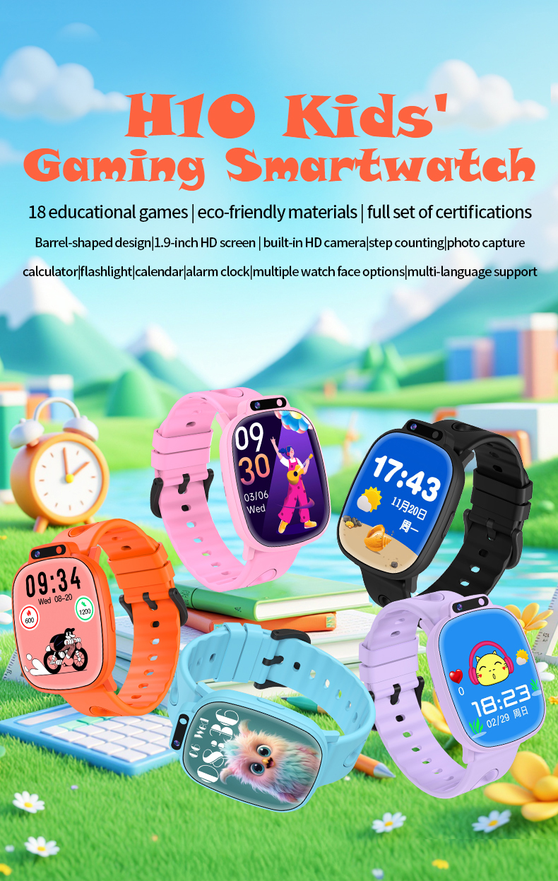 H10 New Kids Game Smartwatch W - Kids Education Steps recensie en prijs