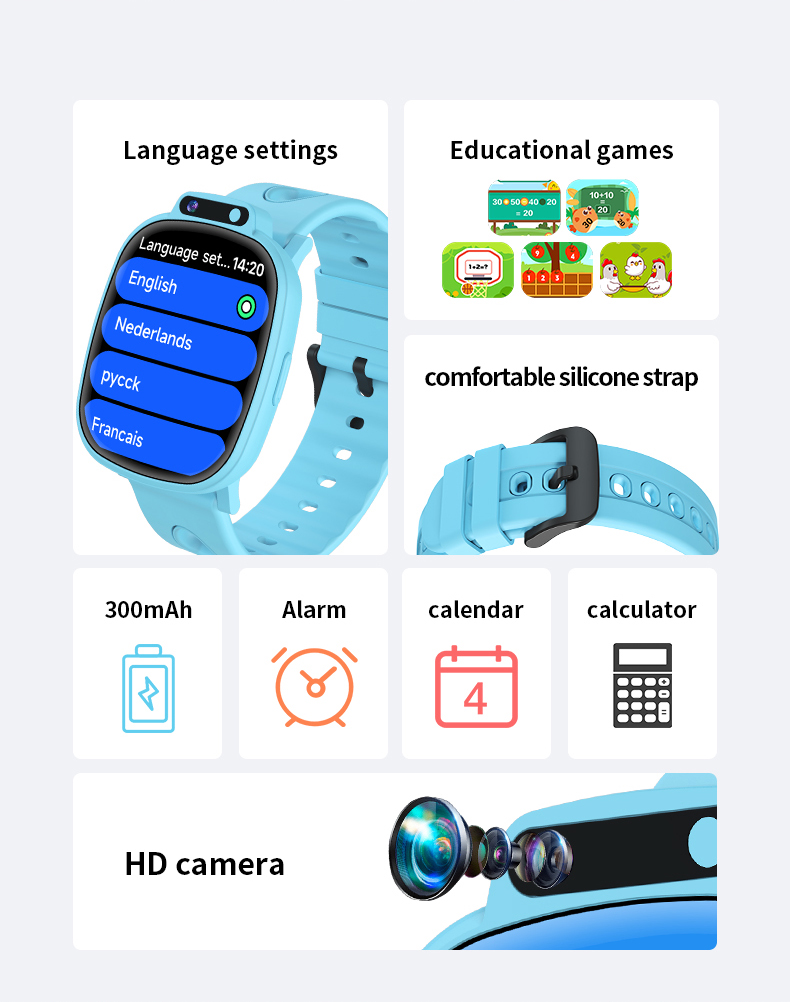 H10 New Kids Game Smartwatch W - Kids Education Steps recensie en prijs