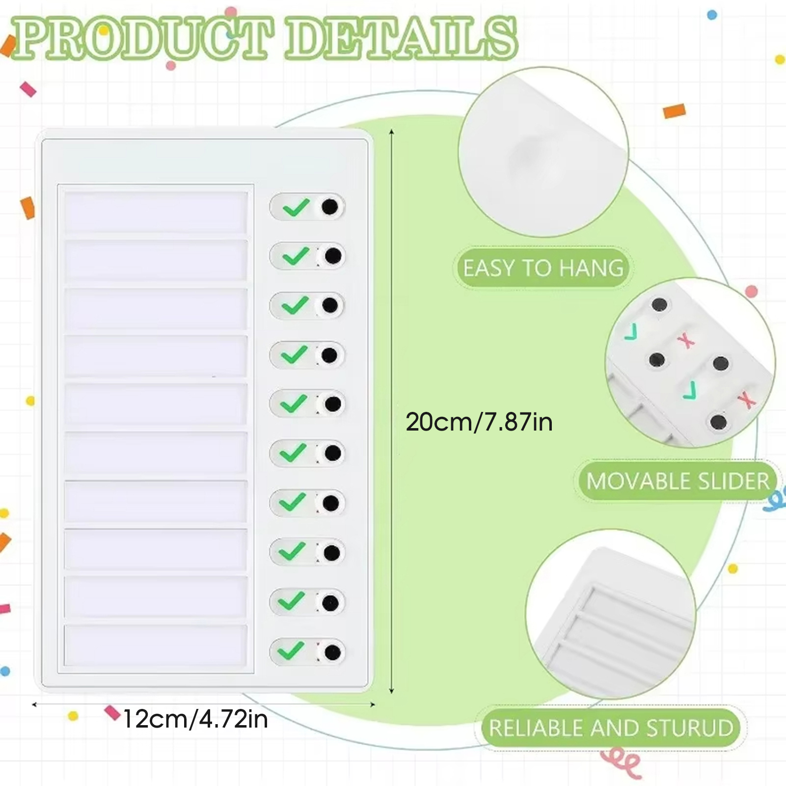 Portable Chore Chart for Kids  - Kids Education Plan recensie en prijs