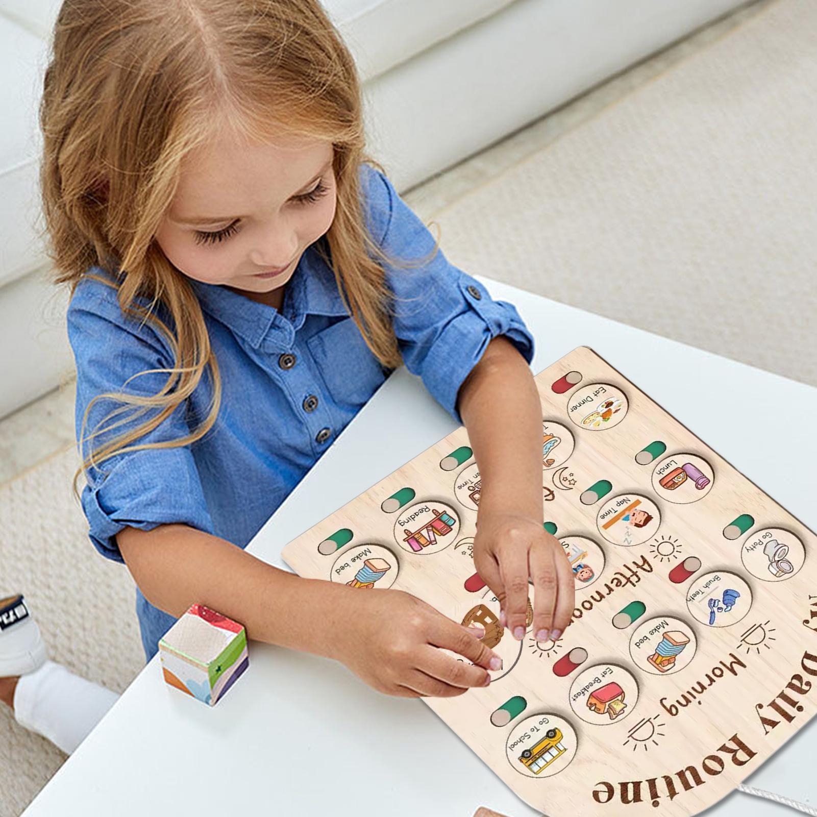 Visual Schedule For Kids Morni - Kids Education Planner recensie en prijs
