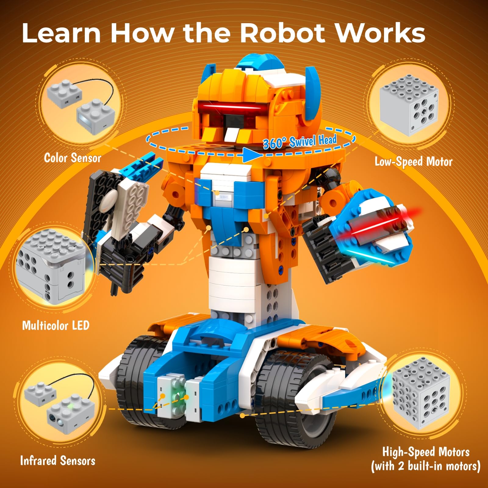 Apitor Robot X Building Kit 12 - Kids Education Free App recensie en prijs