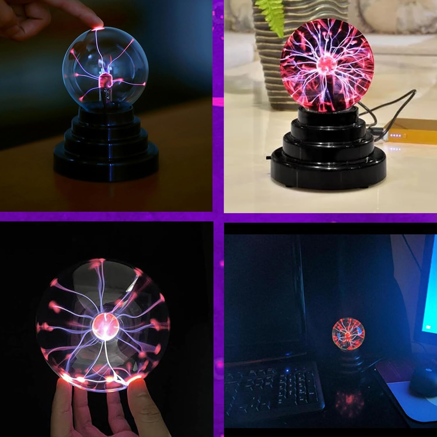 Plasma Ball Lamp, Activated St - Globe Interactive Light recensie en prijs