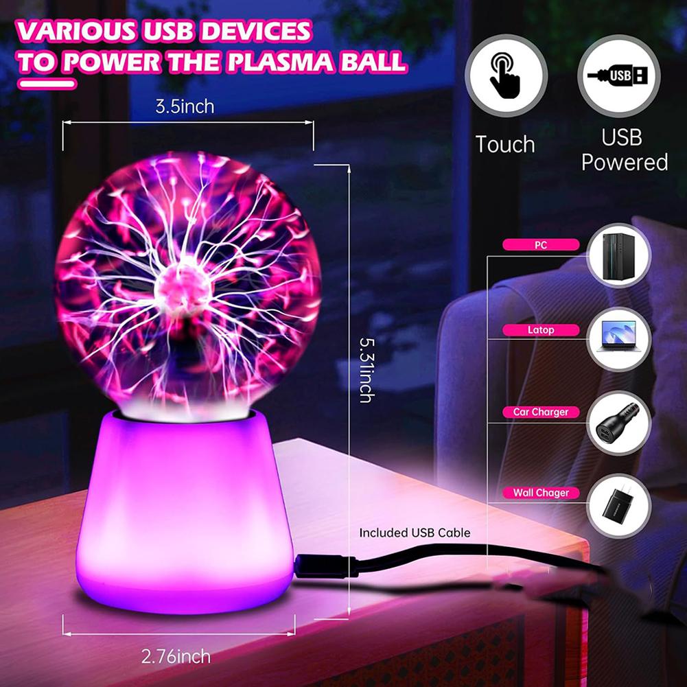 Plasma Ball Lamp Interactive T - Globe Interactive Light recensie en prijs