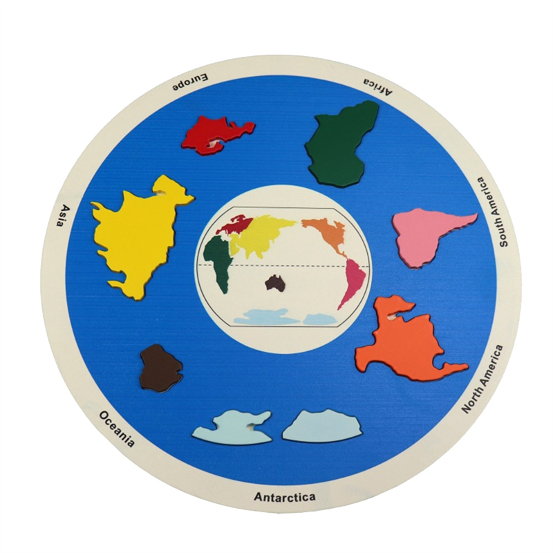 Wooden Planet Puzzles Learning - Puzzle Map World recensie en prijs