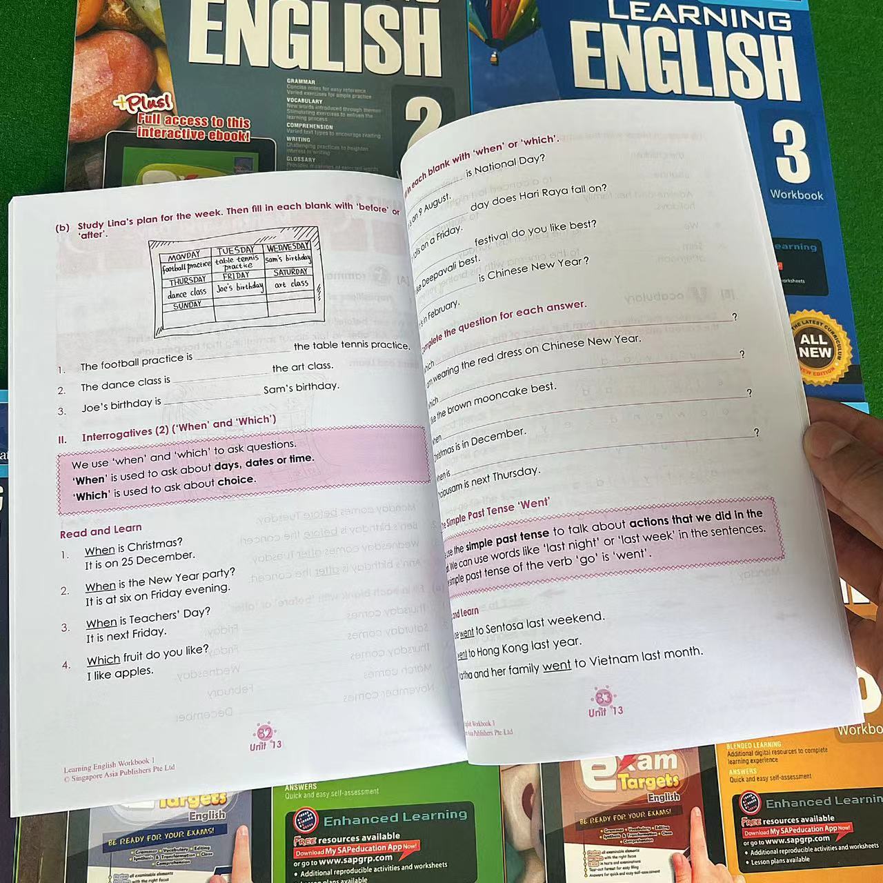 2 Book Sap Education 1- 6 Grad - Kids Education In Singapore recensie en prijs