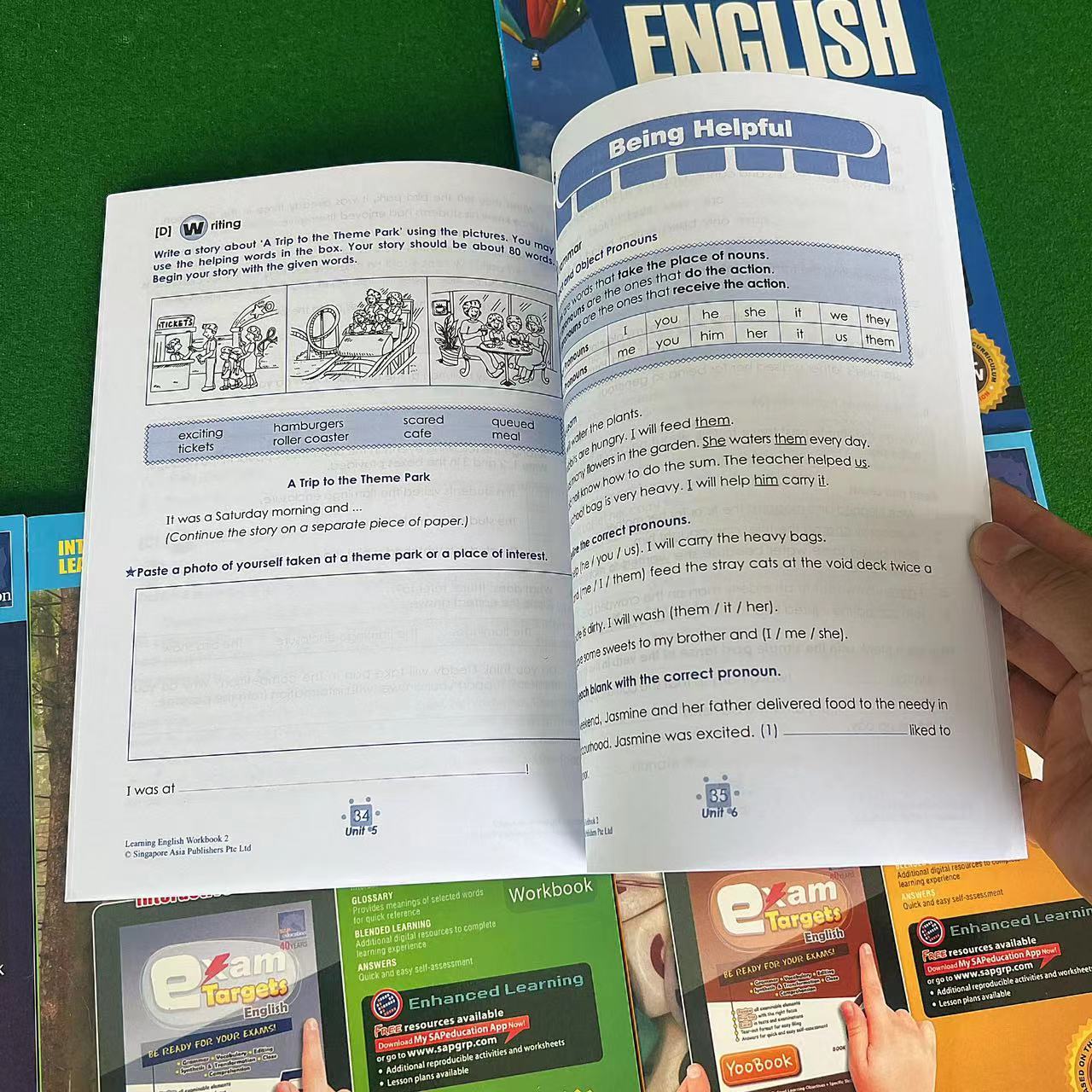 2 Book Sap Education 1- 6 Grad - Kids Education In Singapore recensie en prijs