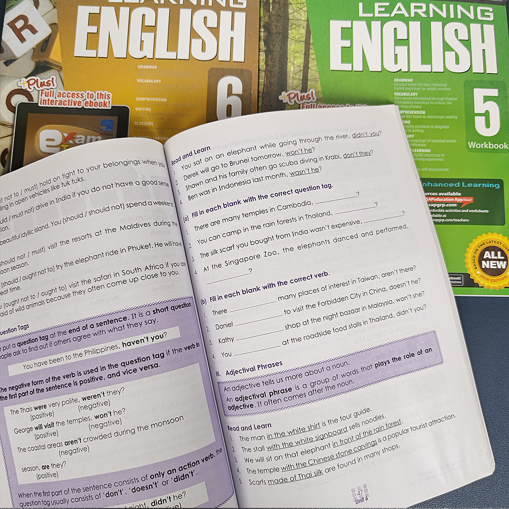 2 Book Sap Education 1- 6 Grad - Kids Education In Singapore recensie en prijs