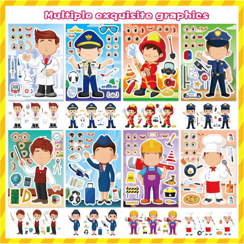Make a Face Stickers Education - Kids Doctor Education recensie en prijs