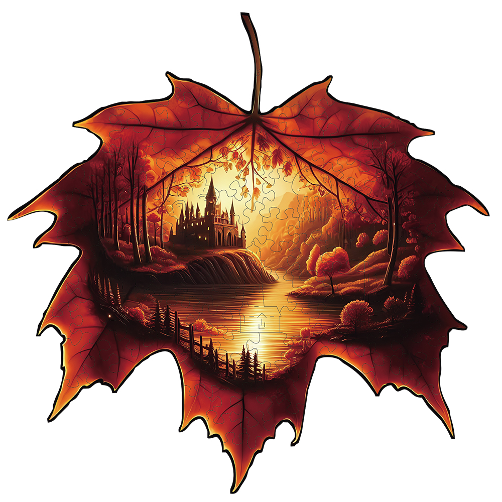 The world in the maple leaf  W - Puzzle Map World recensie en prijs