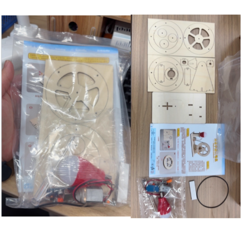 Mini DIY Hand Crank Generator  - Kids Doctor Education recensie en prijs