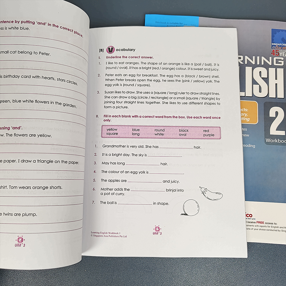 1 Book Sap Education 1- 6 Grad - Kids Education In Singapore recensie en prijs
