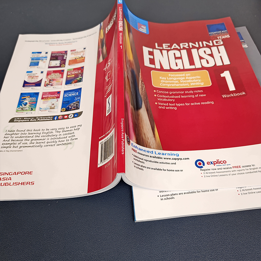 1 Book Sap Education 1- 6 Grad - Kids Education In Singapore recensie en prijs