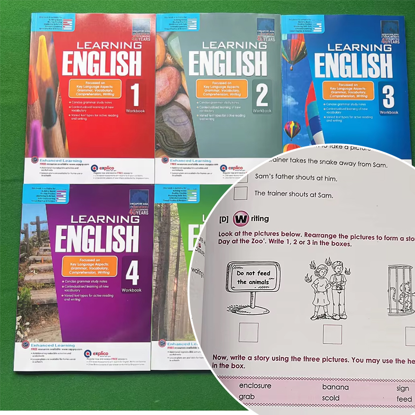 1 Book Sap Education 1- 6 Grad - Kids Education In Singapore recensie en prijs
