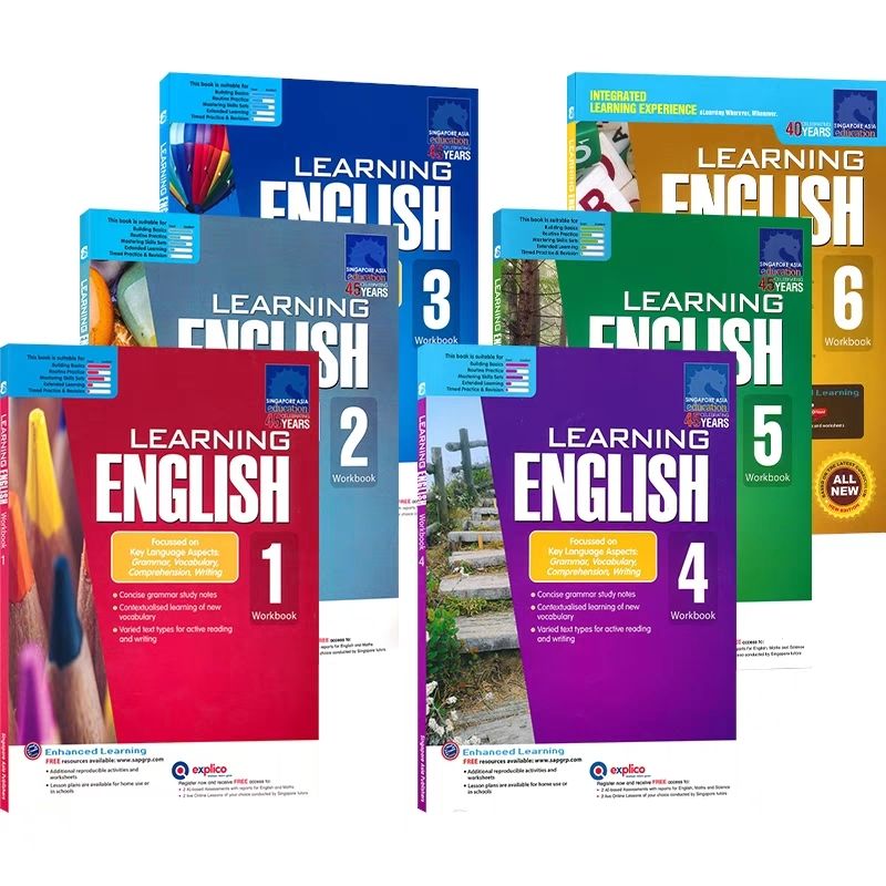 1 Book Sap Education 1- 6 Grad - Kids Education In Singapore recensie en prijs