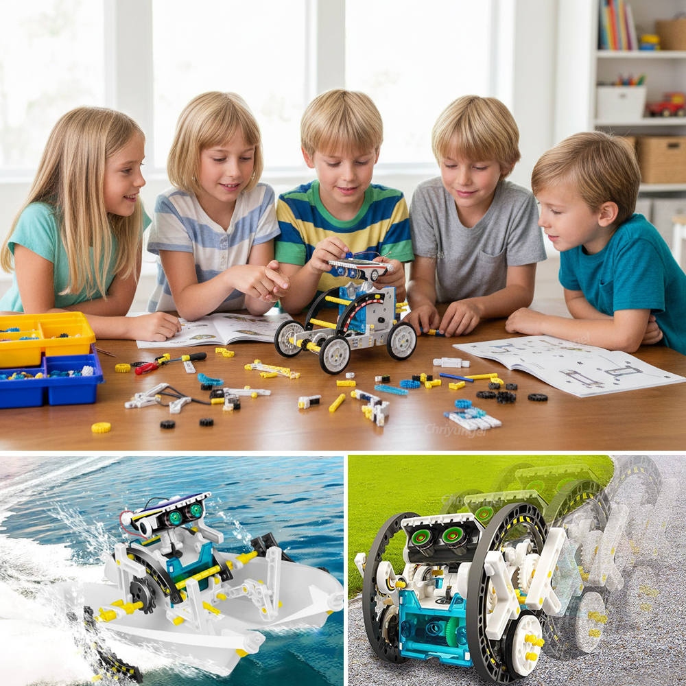 13-in-1 Solar Robot Kits DIY B - Kids Doctor Education recensie en prijs