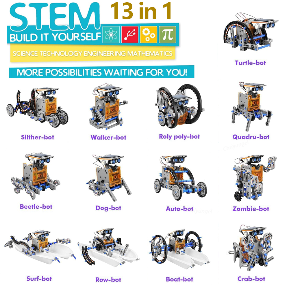 13-in-1 Solar Robot Kits DIY B - Kids Doctor Education recensie en prijs