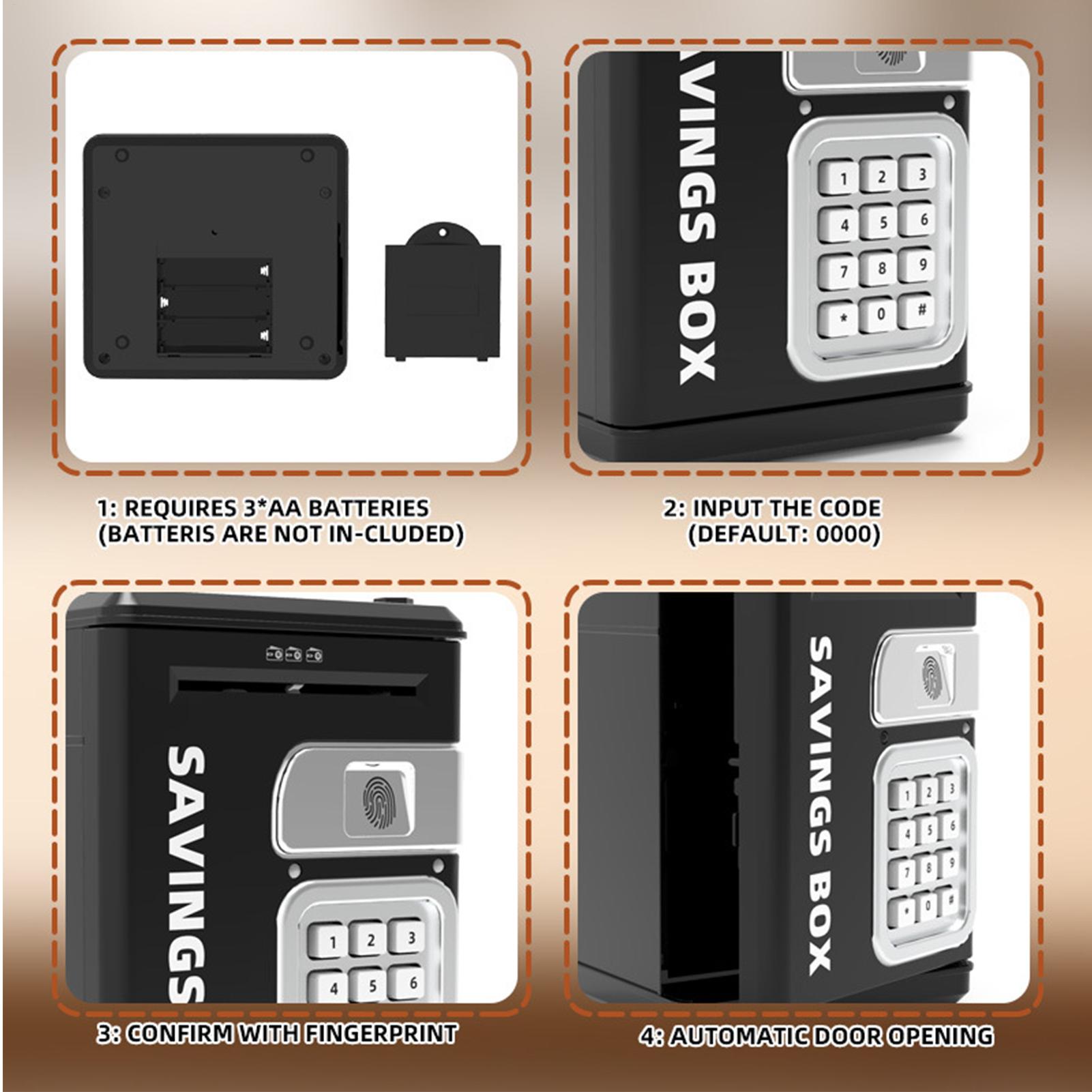 Safe Box For Kids Bank Safe El - Kids Education Savings recensie en prijs