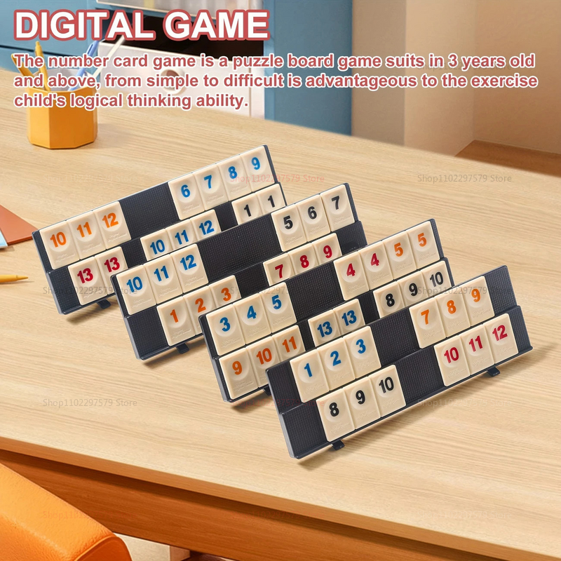 2026 New Rummy Cube Game Set w - Kids Education Plan recensie en prijs