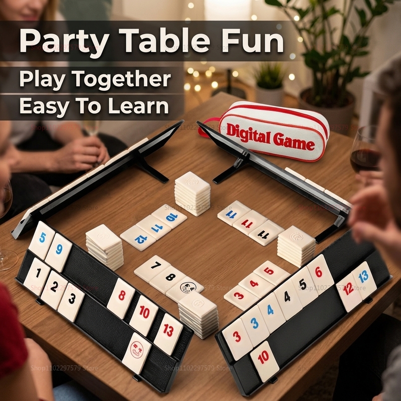 2026 New Rummy Cube Game Set w - Kids Education Plan recensie en prijs