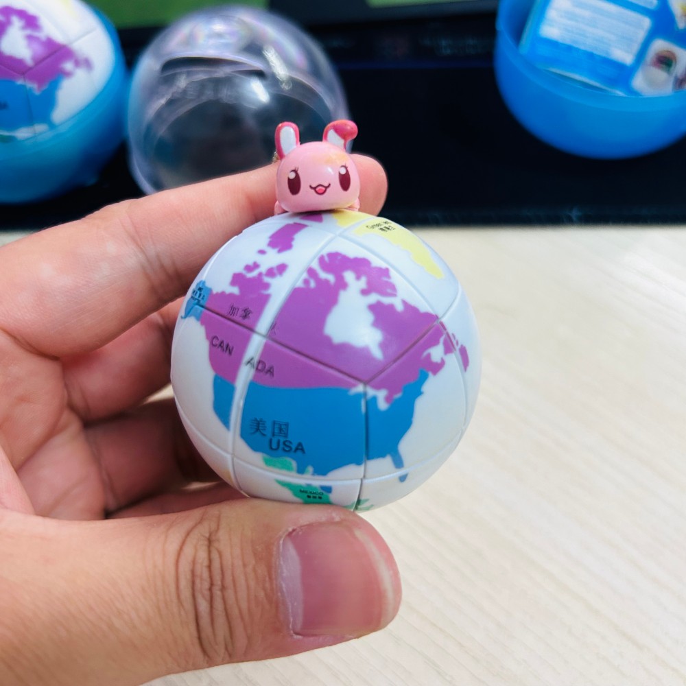 2006 Earth World Map 2x2 Ball  - Puzzle Map World recensie en prijs