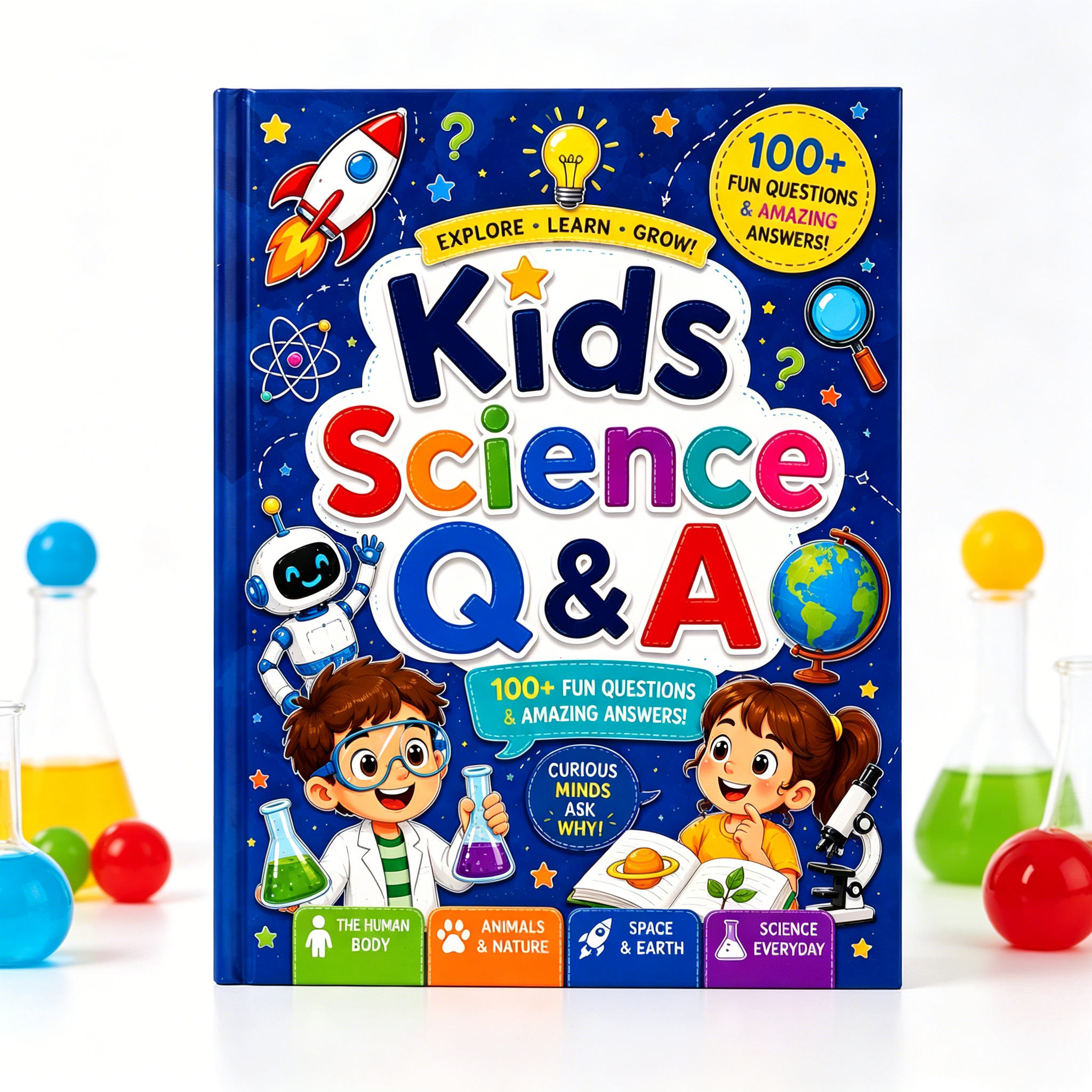 Kids Science Q&A Book for Curi - Kids Education Questions recensie en prijs