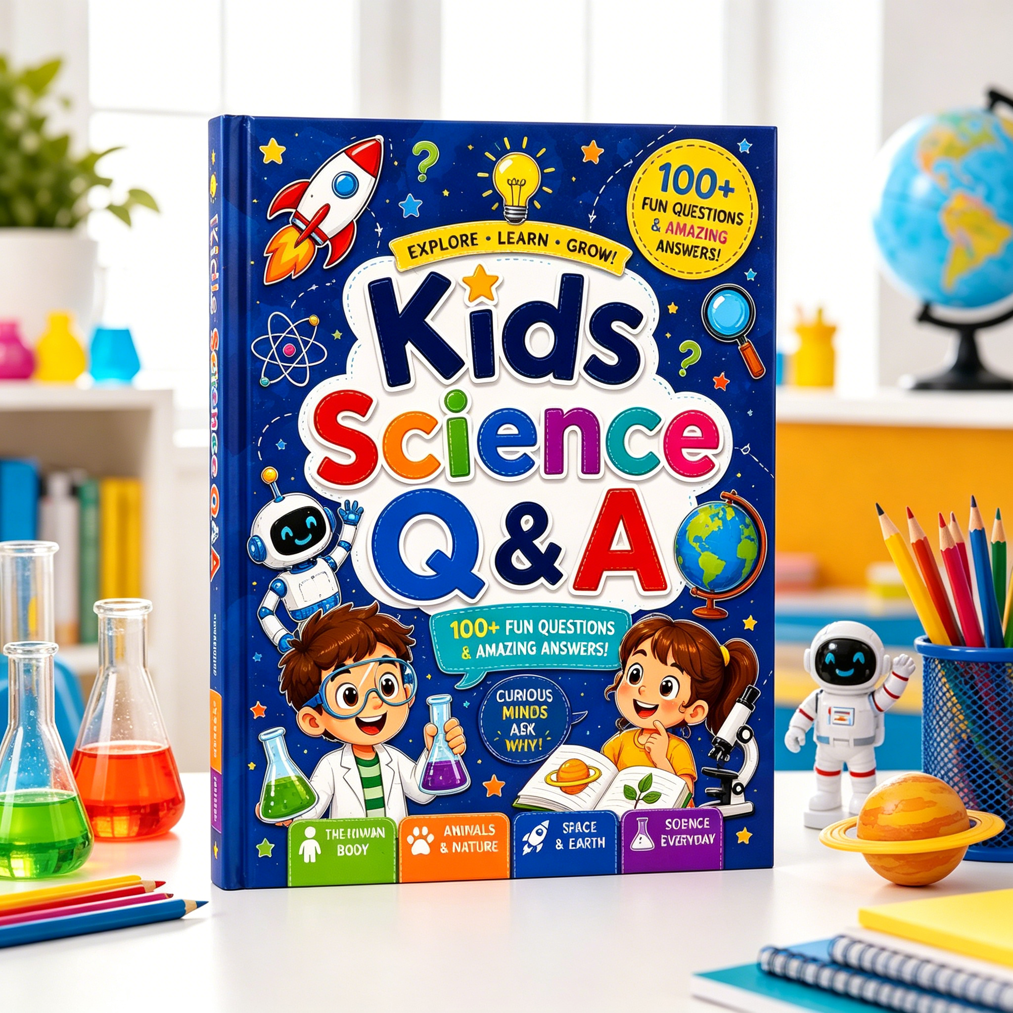 Kids Science Q&A Book for Curi - Kids Education Questions recensie en prijs