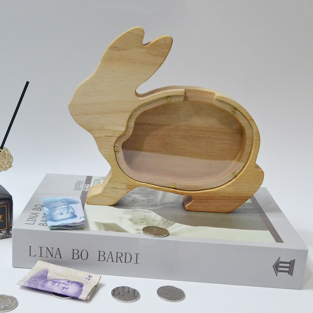 Wooden Animal Alphabet Piggy B - Kids Education Savings recensie en prijs