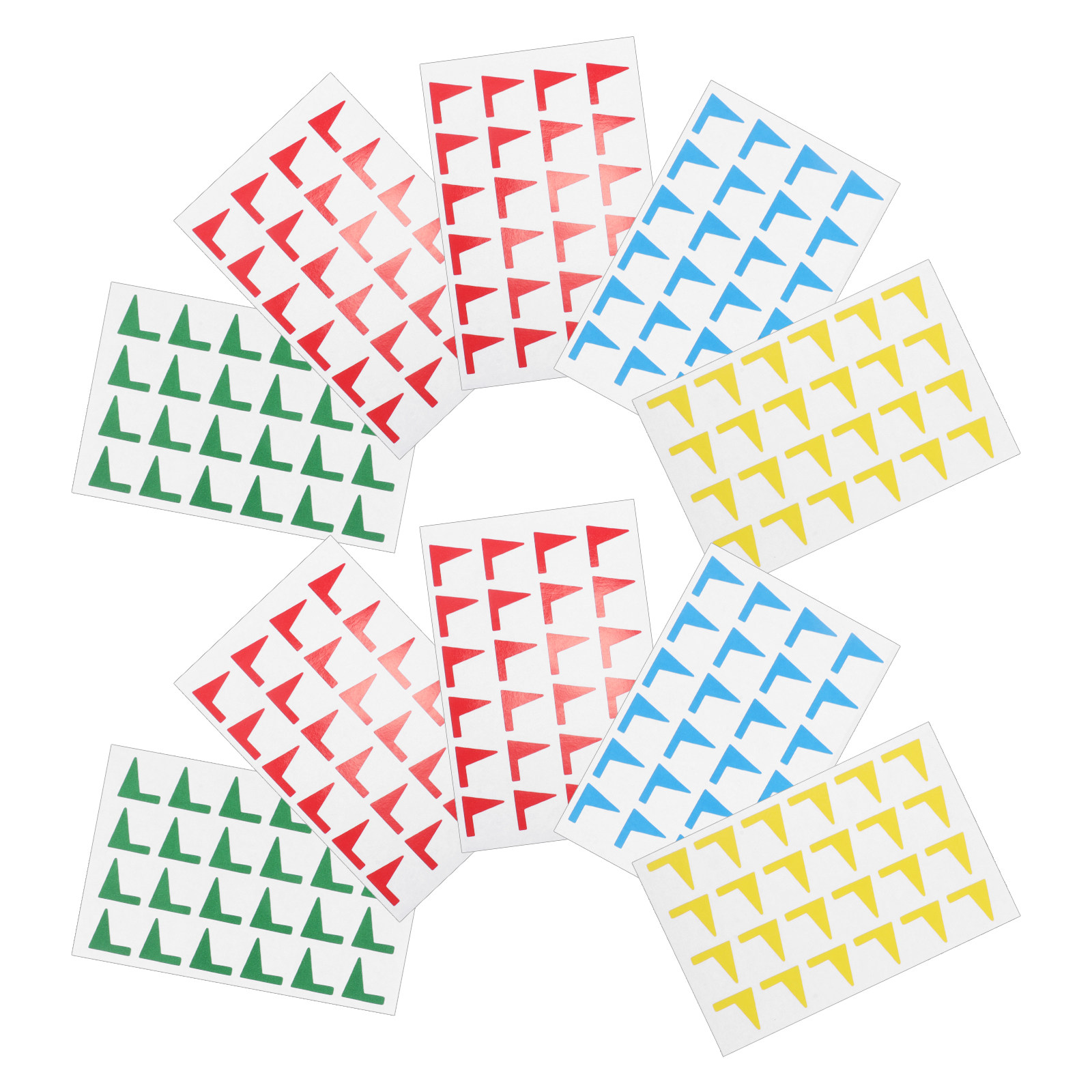 1Pack Small Flag Stickers Map  - Kids Education Planner recensie en prijs