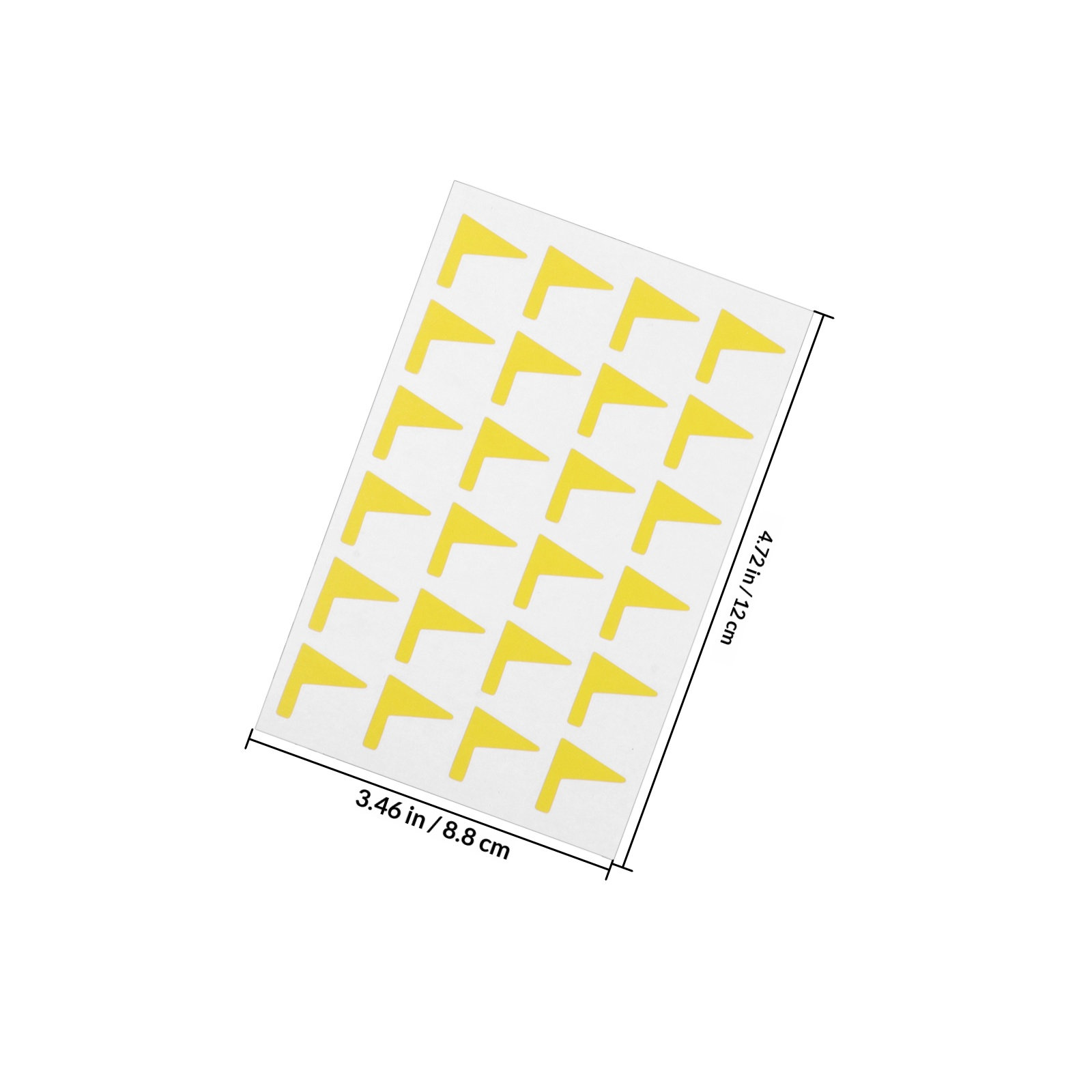 1Pack Small Flag Stickers Map  - Kids Education Planner recensie en prijs