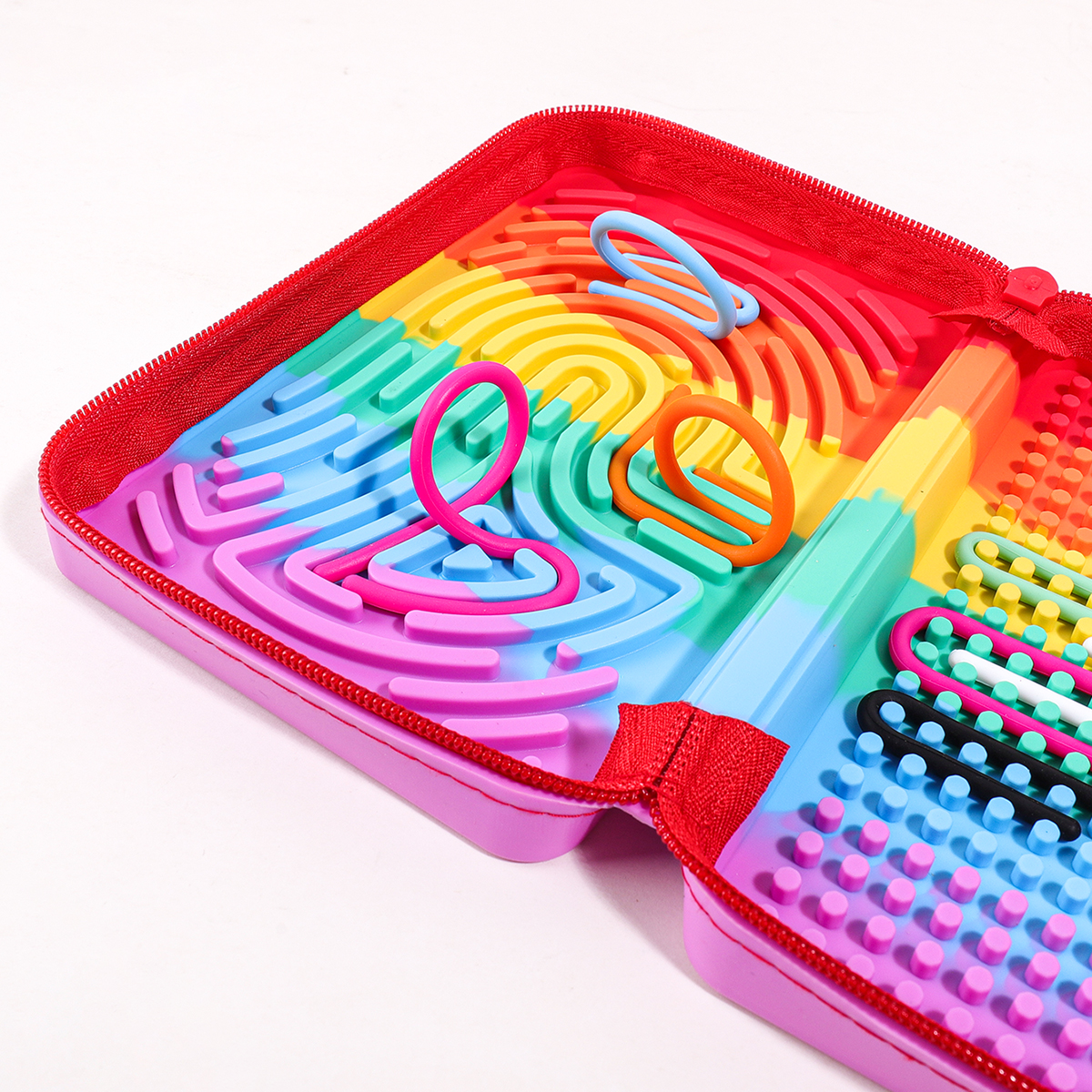 Silicone Rainbow Desk Statione - Kids Education Things recensie en prijs