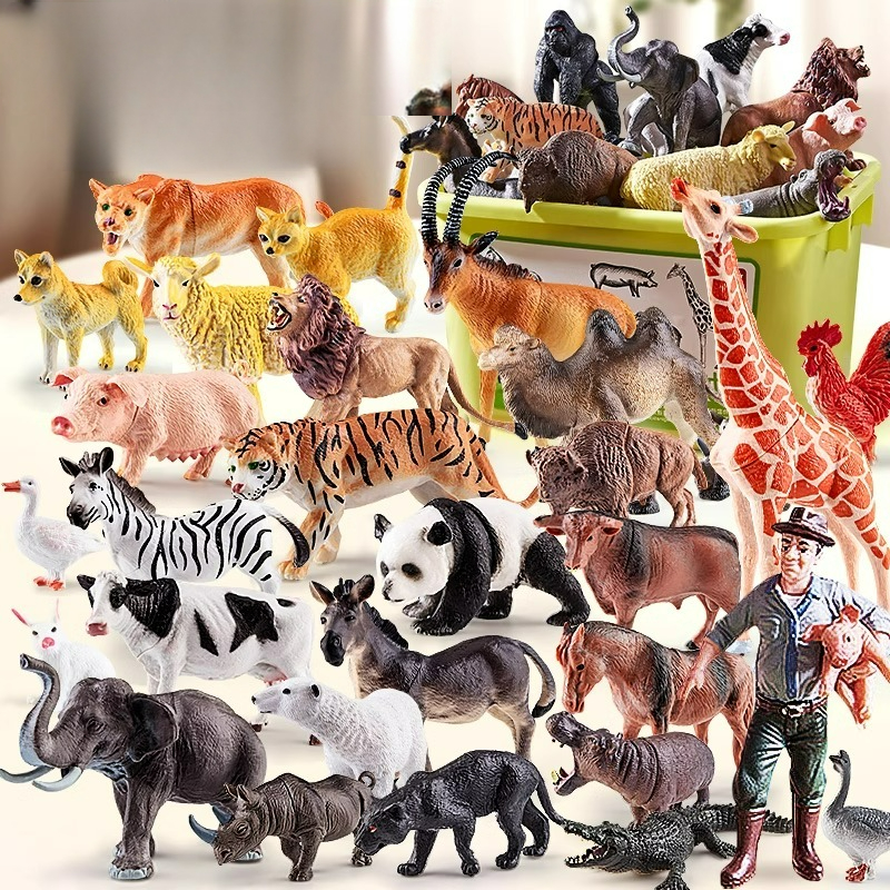 Montessori Toy Wild Farm Dinos - Kids Education Things recensie en prijs