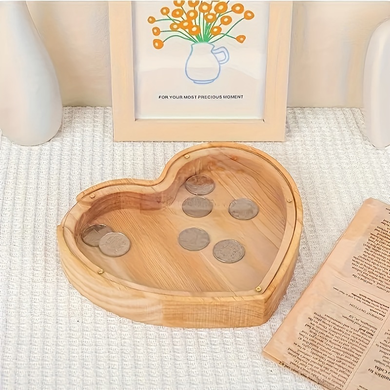 Wooden Letter Piggy Bank for K - Kids Education Savings recensie en prijs