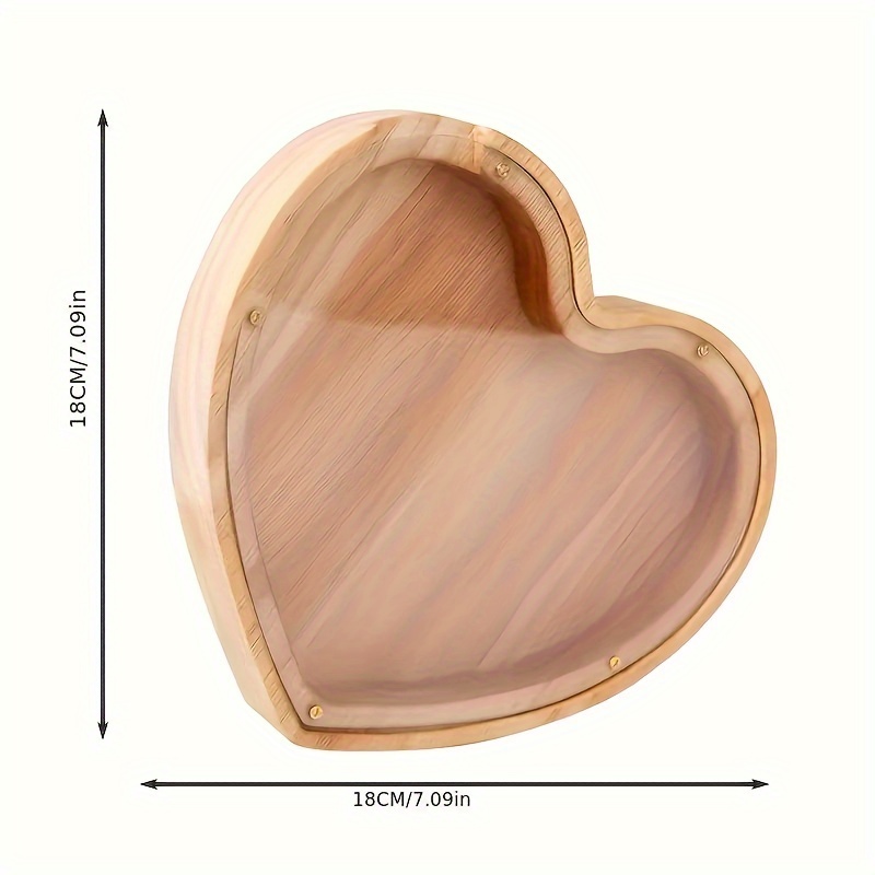 Wooden Letter Piggy Bank for K - Kids Education Savings recensie en prijs