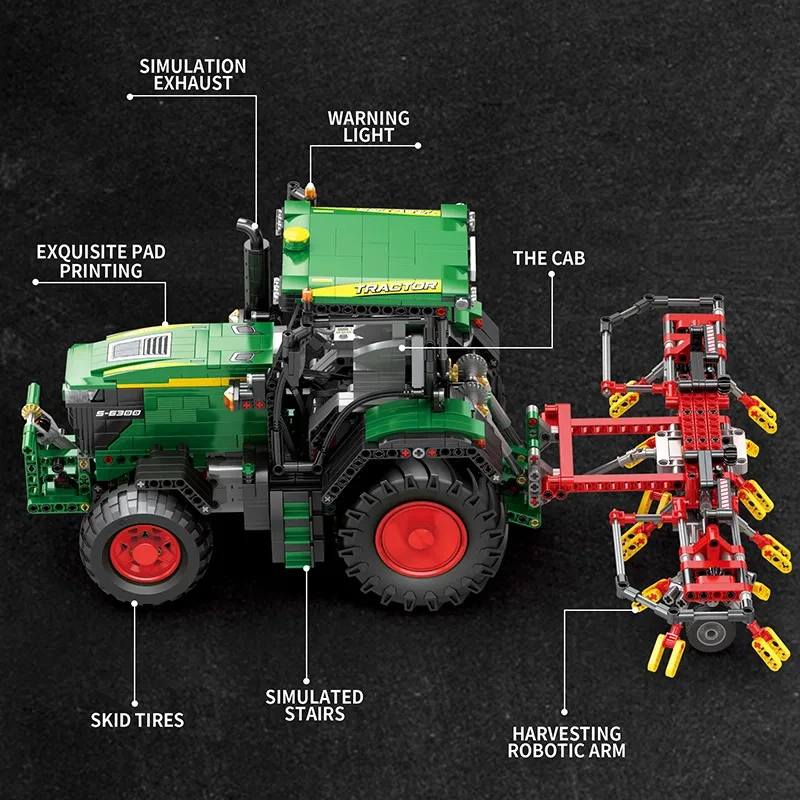 1664PCS Agricultural Tractor B - Kids Education Free App recensie en prijs