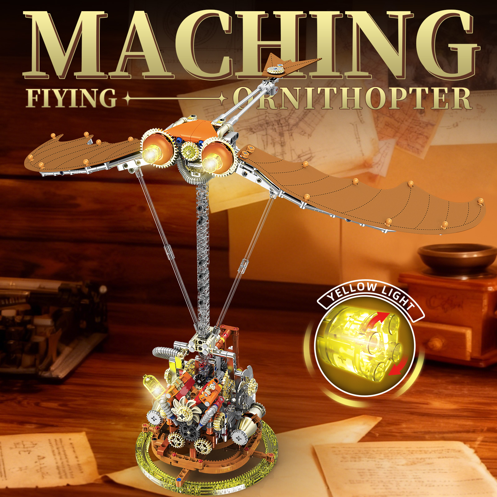 DIY Ornithopter Building Block - Kinetic Kids Education recensie en prijs