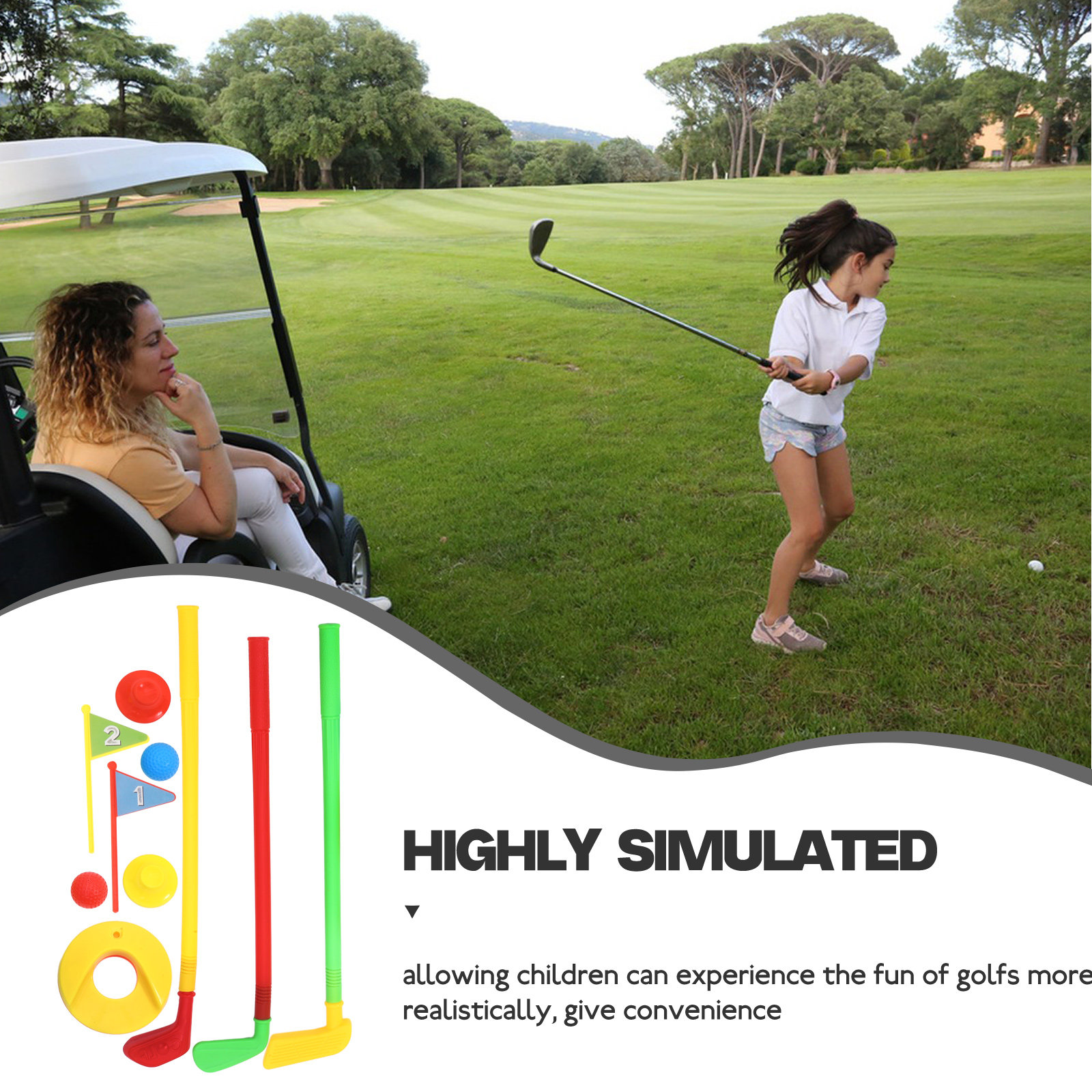 1Set Kids Golf Clubs Outdoor E - Kids Education Help recensie en prijs