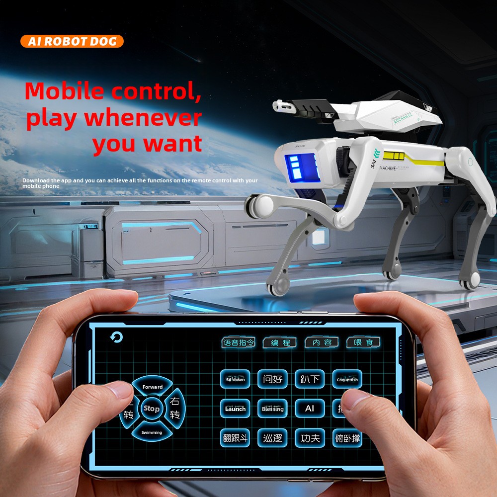AI Intelligent RC Robot Dog Vo - Kids Education Free App recensie en prijs