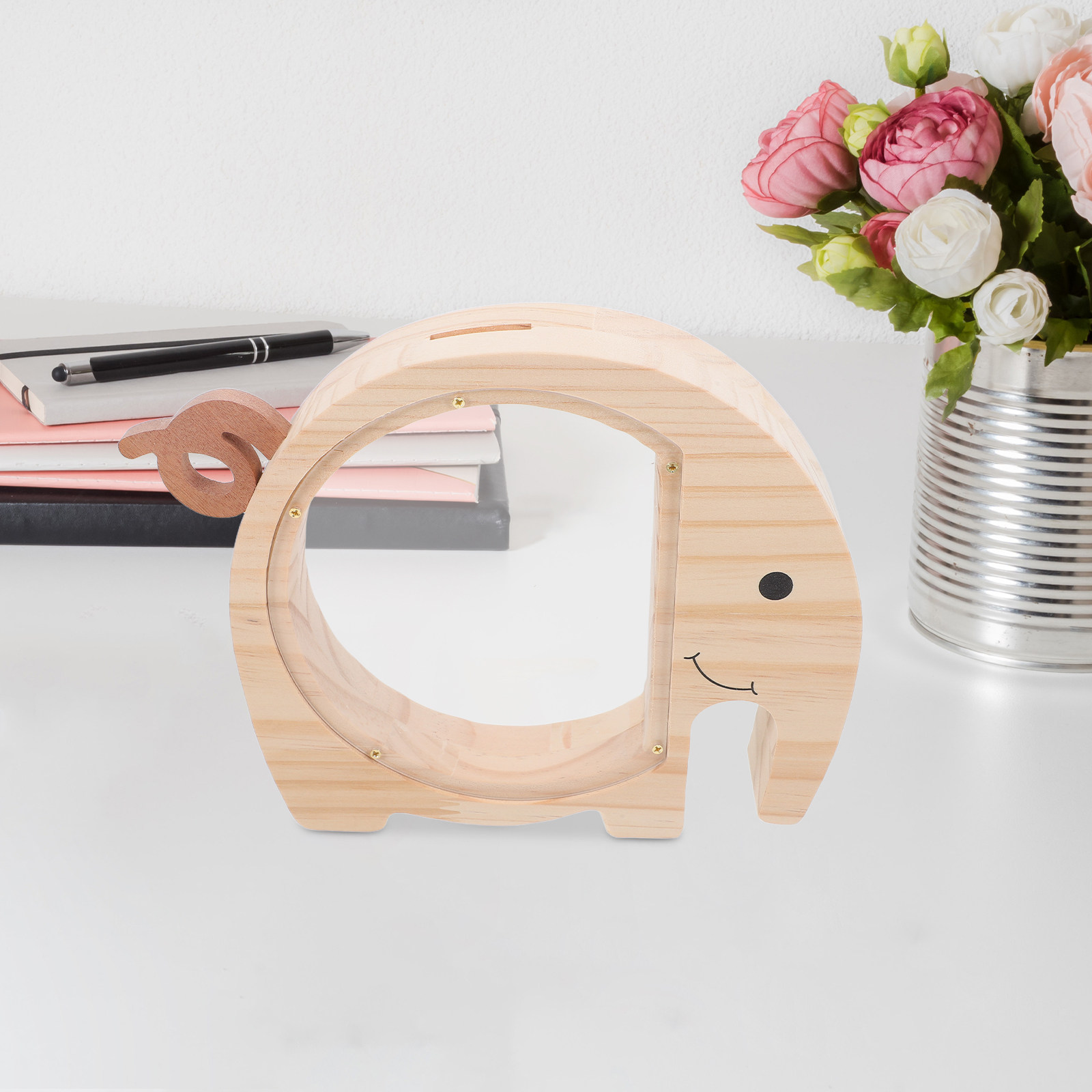 Children's Wooden Elephant Mon - Kids Education Savings recensie en prijs