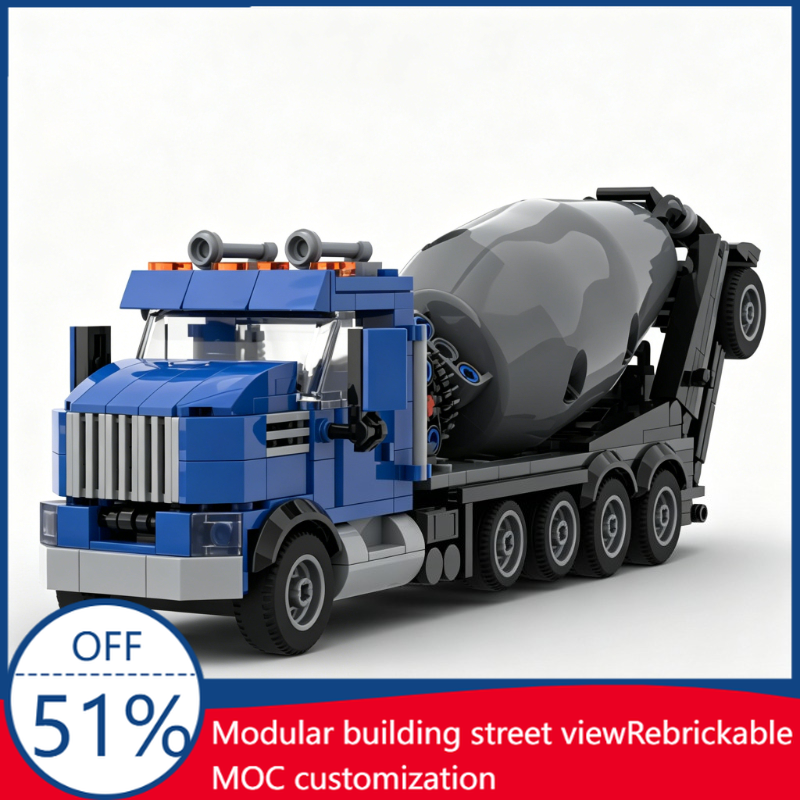 413PCS Cement Mixer Constructi - Kids Education Things recensie en prijs
