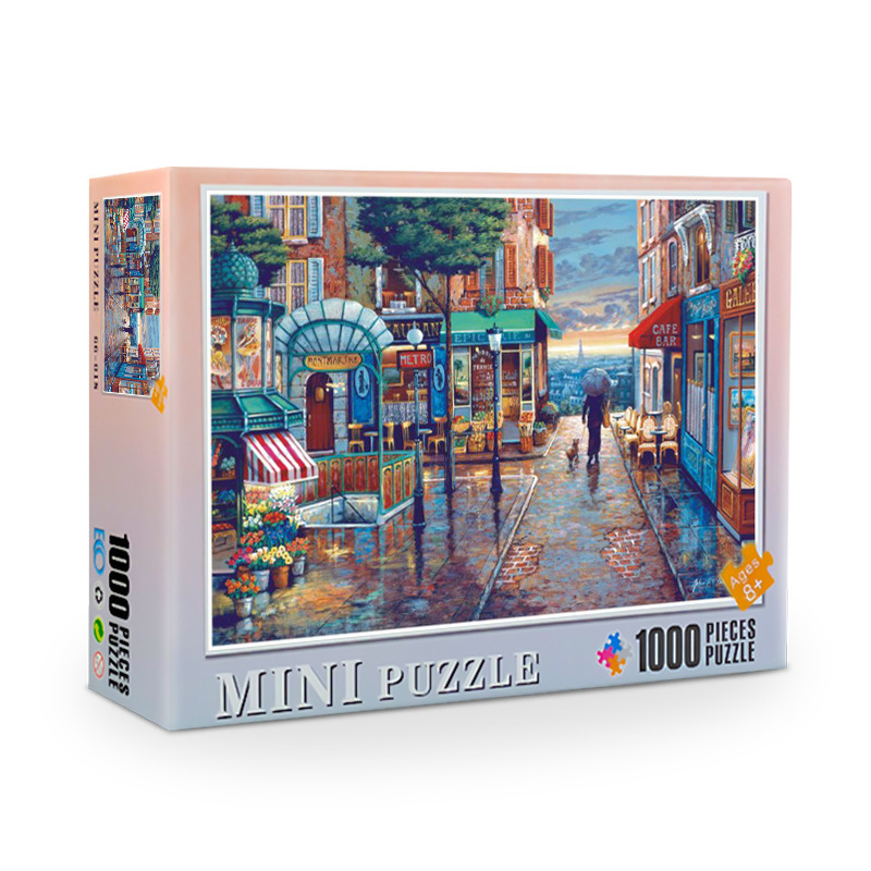 Mini Jigsaw Puzzle 1000 Pieces - Puzzle Map World recensie en prijs