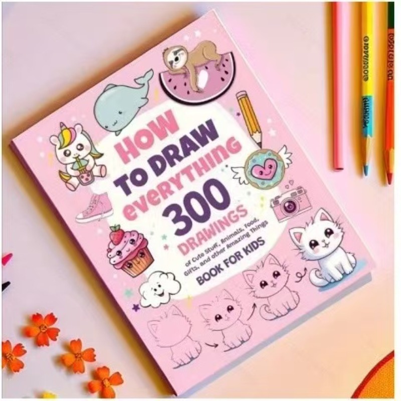 2Pcs Kids Step By Step Drawing - Kids Education Steps recensie en prijs