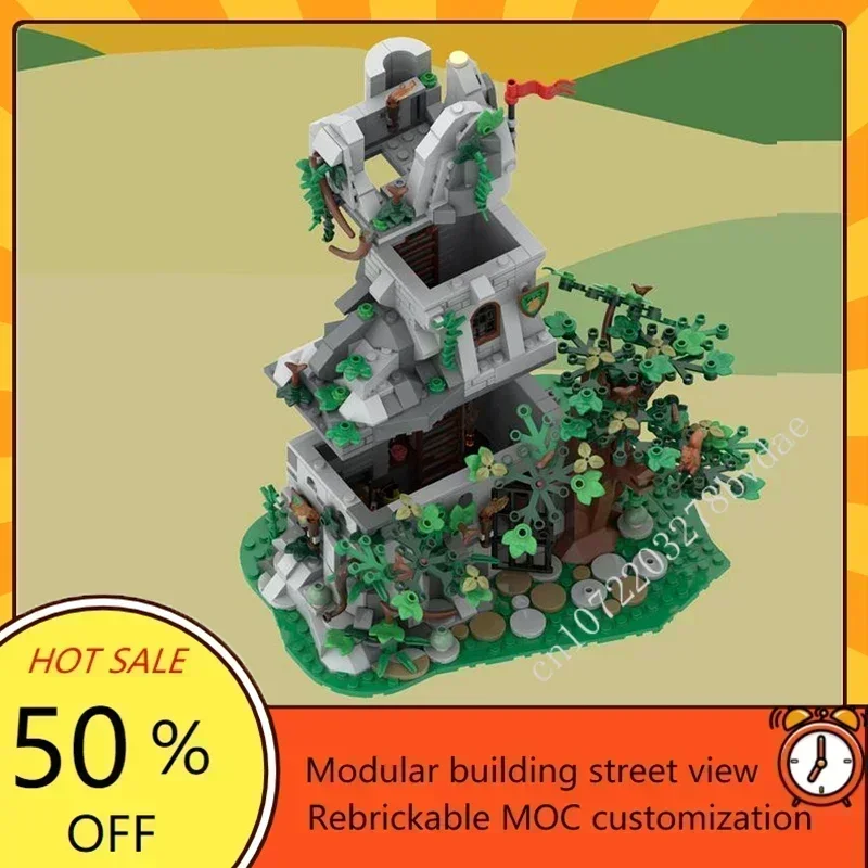 849PCS Forest Outpost Modular  - Kids Education Things recensie en prijs
