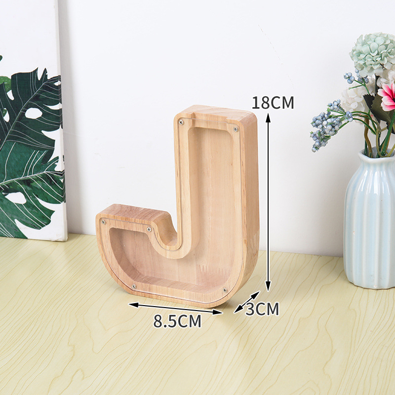 Wooden Alphabet Money Box for  - Kids Education Savings recensie en prijs